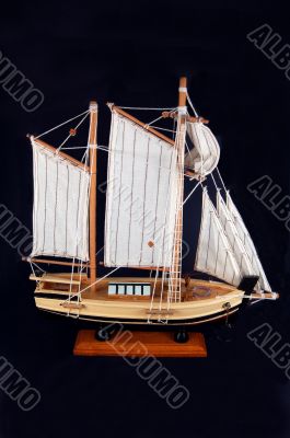model boat
