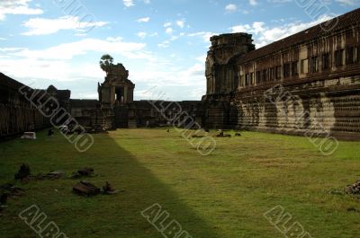 Ruin temple at Angkor Wat, Cambodia