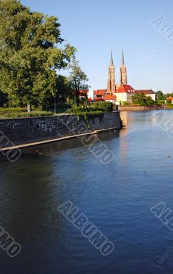  landscape of wroclaw, Poland