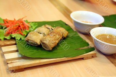 Vietnamese spring rolls