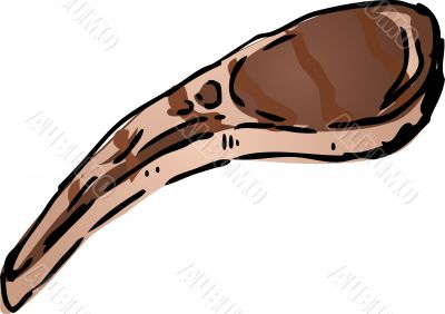 Roast lambchopRoast lambchop