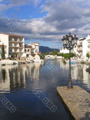 Empuriabrava residential marina (Costa Brava, Spain)