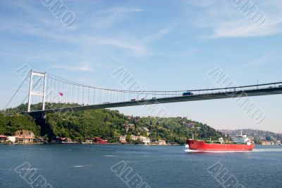 bridge over Bosporus strait