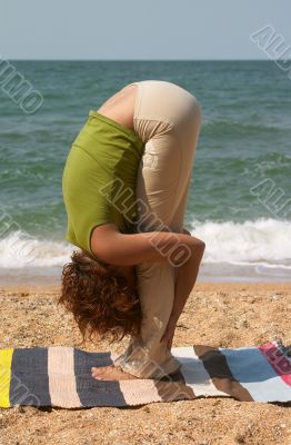 Uttanasana yoga pose