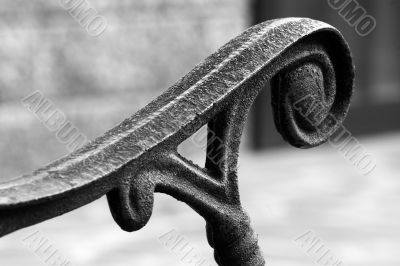 Old style handrail