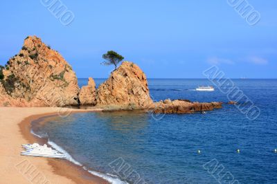 Tossa de Mar beach