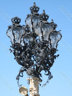 fine design city street lamp