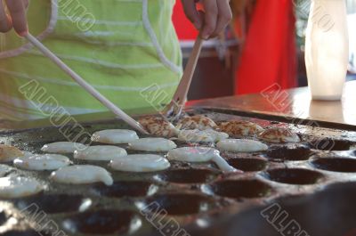 mini pancakes