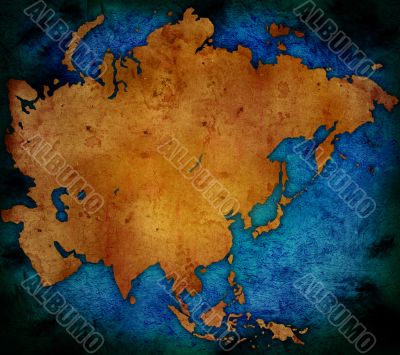 asia map