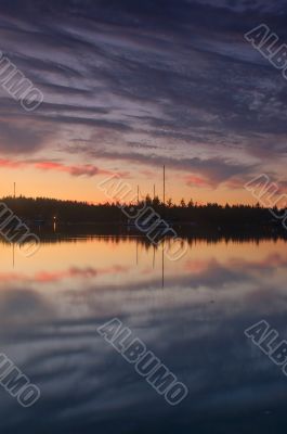 Sunset on the Bay