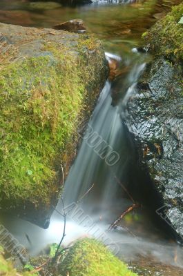 miniture waterfall