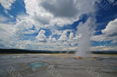 Yellowstone Geyser