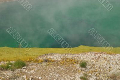 Yellowstone Geyser Abstract