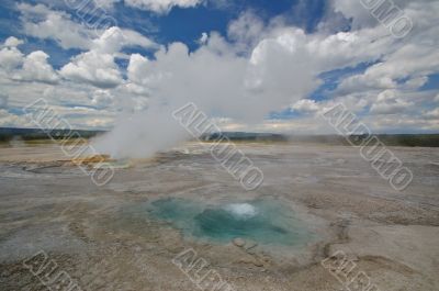 Yellowstone Geyser
