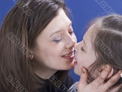 mother and daughter