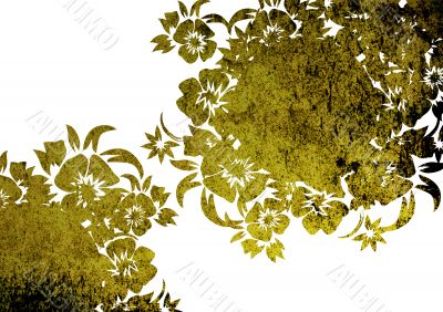 floral style backgrounds frame