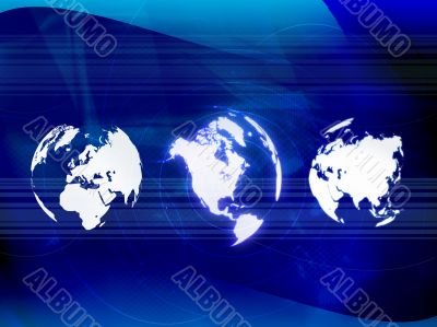 world map