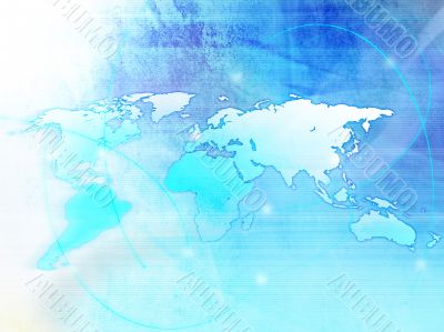 world map