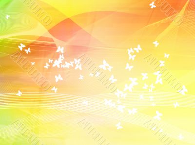 abstract waves background