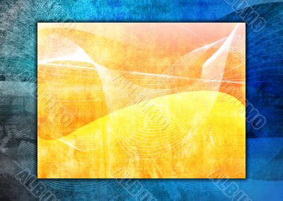 abstract waves background
