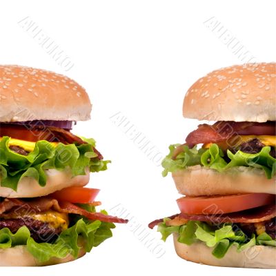 Hamburger Series (Twin Burgers)