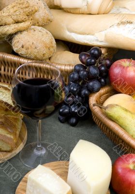 Bread and Wine Series (with mixed fruit)