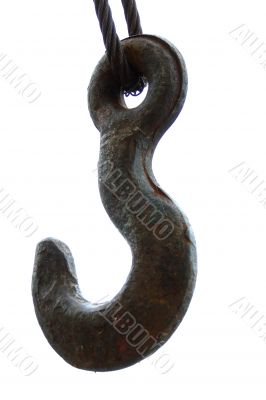 metallic hook