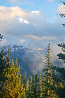 Scenic Mountain landscape