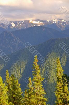 Scenic Mountain landscape