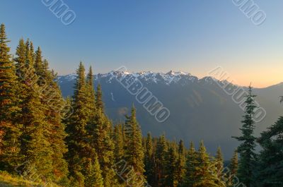 Scenic Mountain landscape