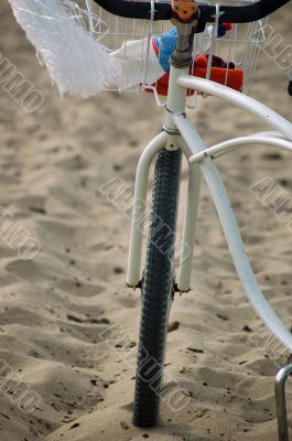 bicycle on the beach