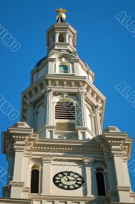 Cross on a church