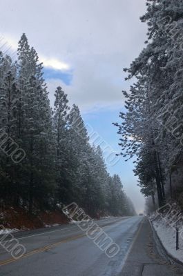winter highway
