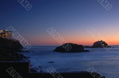 California sunset