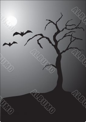 Halloween Night Scene