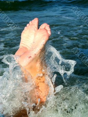nice legs in water