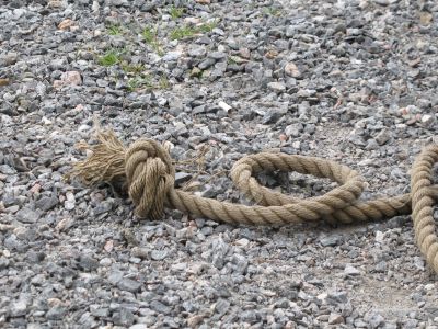 a rope with the knot