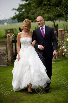 Bride and groom