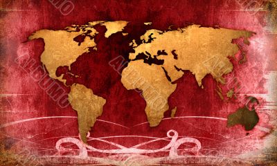 world map