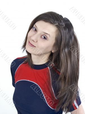 young sportswoman