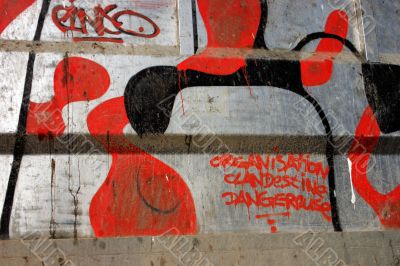 Grunge graffiti
