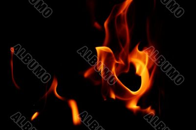 Dancing flames