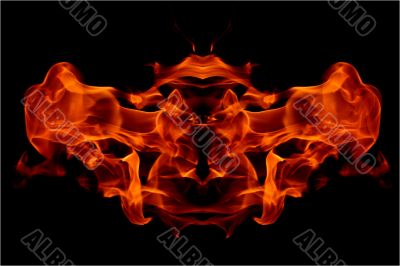 Abstract flame