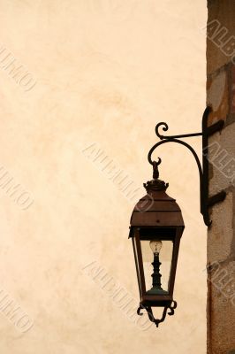 Historical street lantern