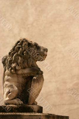 Lion statue