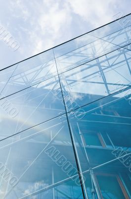 reflecting glass building