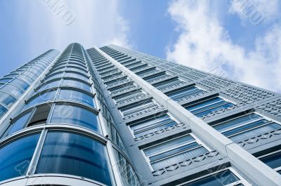 futuristic office buildings