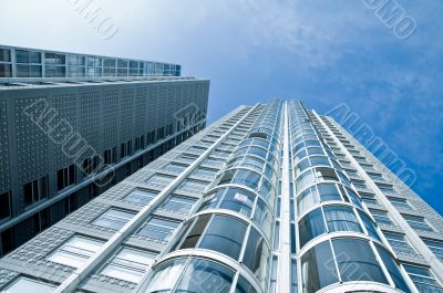 futuristic office buildings