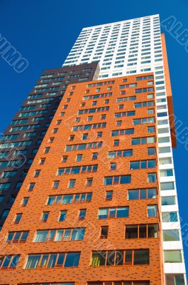modern luxury apartment building