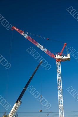 construction cranes
